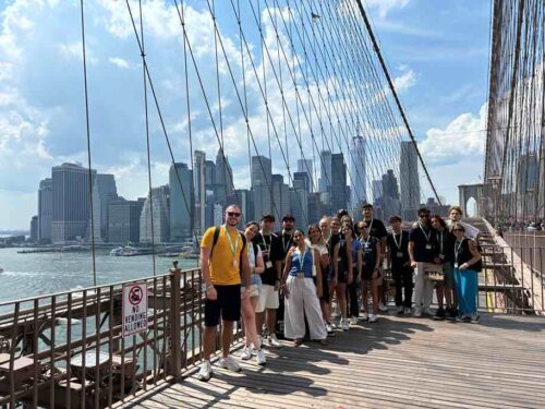 Studenti summer school new york 2024 scuola di formazione di lingua inglese ILSS bari